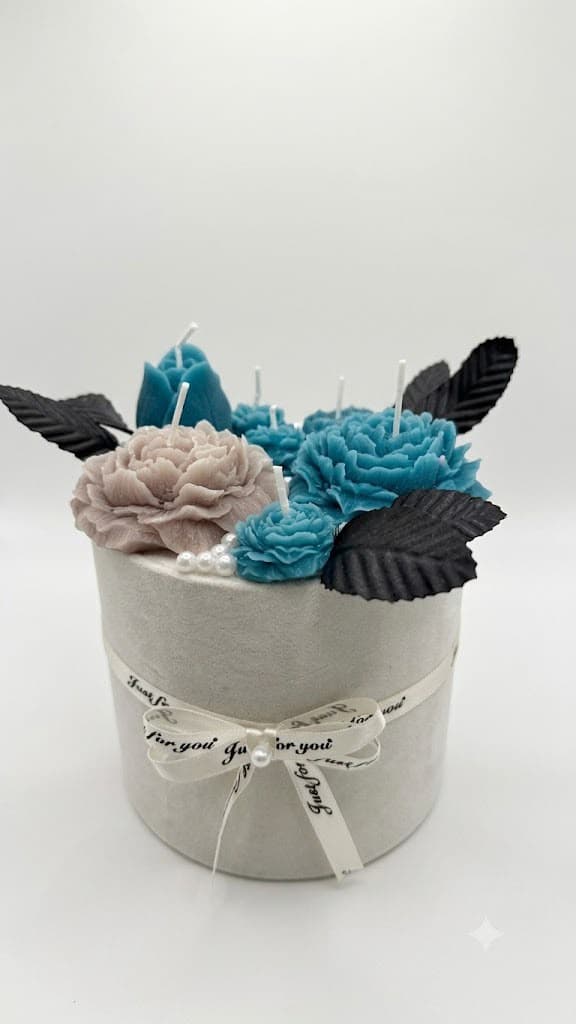 Luxury Floral Candle Box